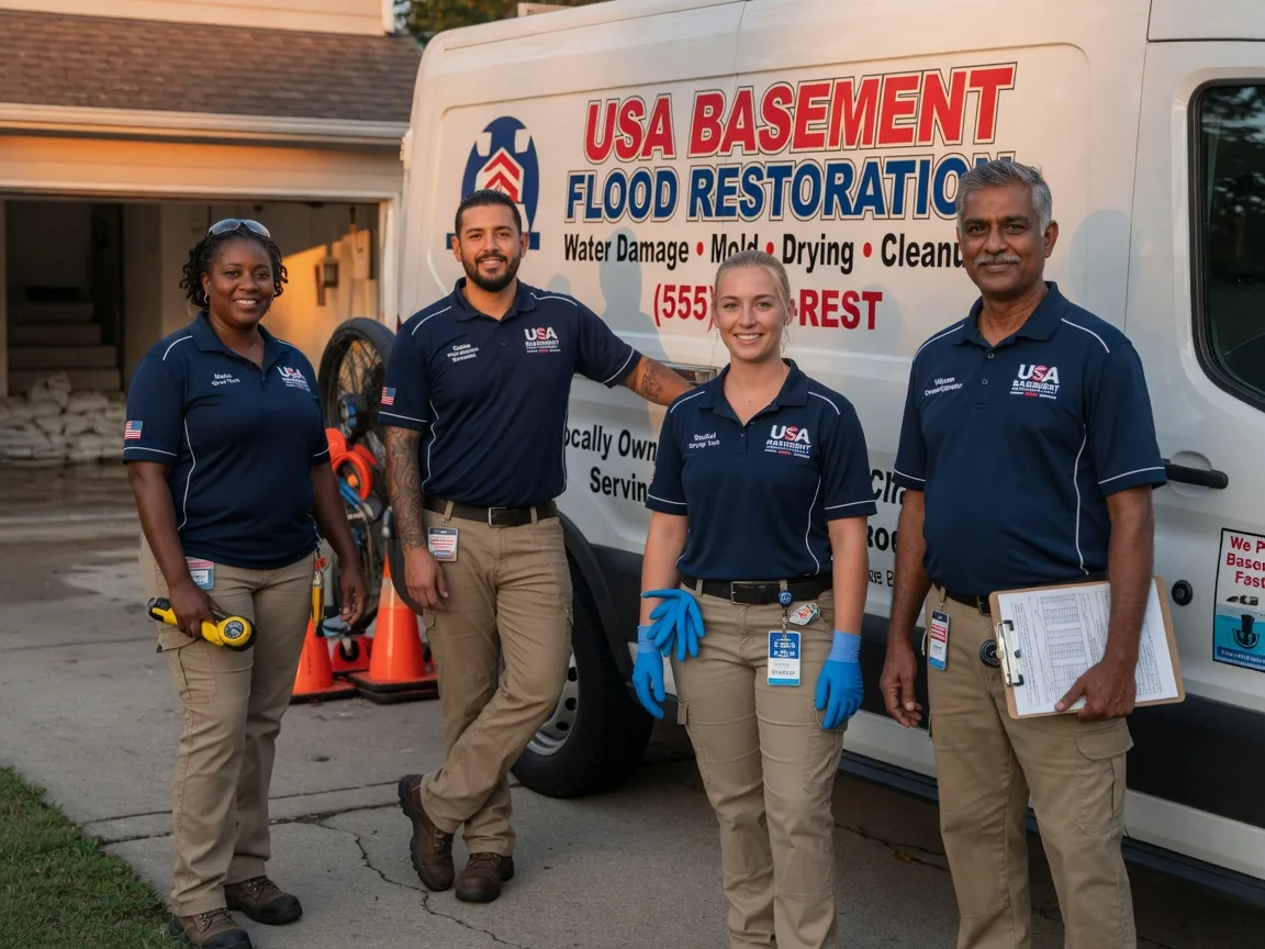 Basement Flood Cleanup company in Roseville, OH